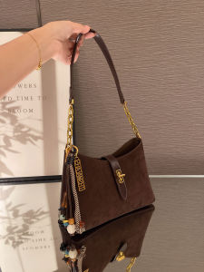MY&FSNH | Elegant Matte Leather Womens Armpit Bag