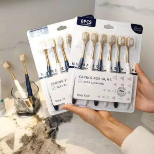 Wide head oral care adult travel toothbrush soft cotton silk light brush family set men and women Ultra-fine Soft Bristle