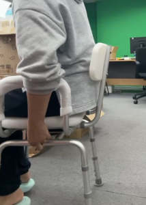 *READY STOCK* PREMIUM Swivel Shower Chair - Adjustable Height Durable Handles Bathroom Support Rest Safety - Good for Elderly Patient after Surgery Care