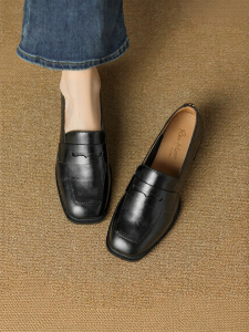 Reemoor | Comfort Commute Casual Loafers Coarse Heel Elevation