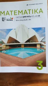 Ori Buku Matematika Kelas 9 SMP Kurikulum Merdeka Penerbit Erlangga
