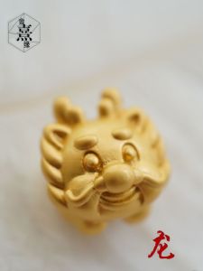 ลูกปัดชุดสิบสองราศี DIY ลูกปัดลูกปัดสุนัขมังกรนกกระต่ายแกะไก่เสือ ลูกปัดช่องใหญ่สำหรับดวงชะตาปีเกิด