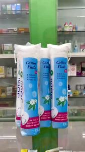 Bông tẩy trang JOMI  Nhật Bản Cotton Pads gói 120 miếng - Tẩy trang hiệu quả lau sạch phấn trang điểm bụi bẩn