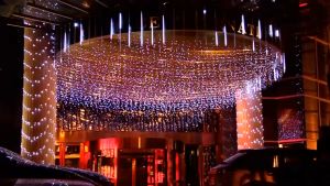 50CM meteor Light Lampu raya LED Meteor Shower Rain Light outdoor Waterproof 3.5M 50CM Falling Raindrop Fairy Light Hari raya decoration 2025