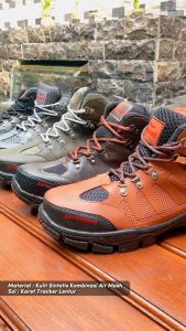 Sepatu Boots Hiking Pria PRMN: Sepatu Kerja Lapangan Casual Ukuran 39-43