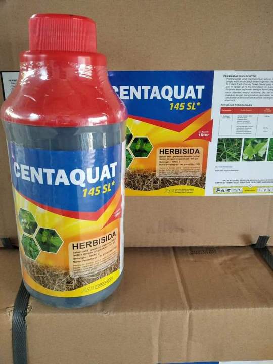 Herbisida Kontak Paraquat Centaquat 145 Sl 1 Liter Herbisida Pembasmi