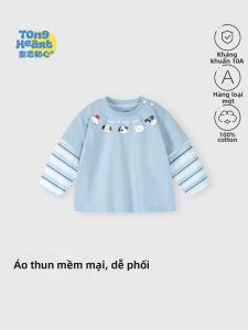 TONGLIANCHUXIN | Long Sleeve Cotton T-Shirt for Boys Spring/Autumn Wear