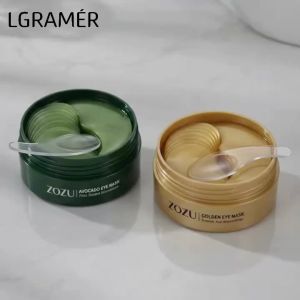 60/120 Pieces Eye Mask Avocado Gold Moisturize Firming Improve Eye Bags Eye Patches Anti Wrinkle Eye Patches for Dark Circles