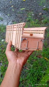 bak miniatur truk plastik p23cm pintu bisa di buka