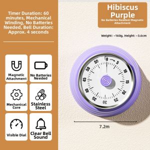 DEMING | Kitchen Countdown Timer Reminder Magnetic Cooking Timer