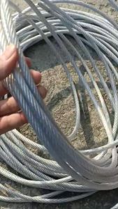 Dây Cáp Thép Bọc Nhựa Ø 8mm (~150g) Bền Chắc Cáp Lụa Mạ Kẽm Bọc Nhựa PVC Dày Dặn