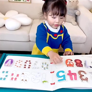 KiKi Babys Enlightenment Book Busy Book For Montessori Toys Early Learning Kids Book Activity Book