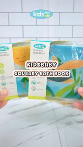 KIDSBABY PLUS CDU SQUEAKY BATH BOOK - MAINAN BABY / BUKU MOTORIK BAYI