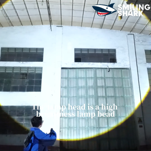 SMILING SHARK SD5400 LED Flashlight Super Bright M60 5000LM 5Mode With Tail Camping Light Type-c Rechargeable Torch Light Waterproof Outdoor Camping Lighting