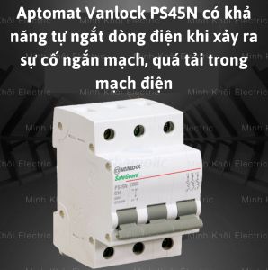 Aptomat Sino Vanlock cầu dao Sino PS45N 1P2P các loại aptomat tép Vanlockcầu dao tự động Sino Vanlockattomatát Vanlock PS45N