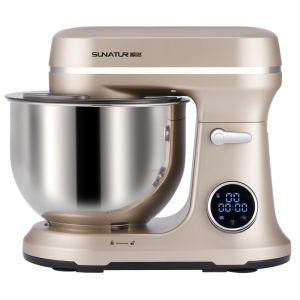 Shunran Light Sound DC Chef Machine Automatic Home Use Small Size Baking And Dough Mixer Stainless Steel Bowl Touch Panel