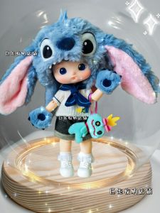 Bubbles And Toys HACIPUPU Sticker 1/8 Scale Collectible Figure Display Storage Box Glass Cover Glowing Dustproof Cabinet