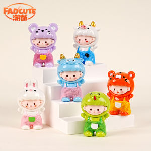 Đồ Chơi Động Vật Hoạt Hình Dễ Thương Bằng Nhựa Resin Đồ Trang Trí Để Bàn Phong Cách Trung Hoa Đồ Trang Trí Văn Phòng Đồ Chơi Cưng