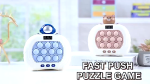 Kuromi Pop It Game Machine 4 modes Speed Push Handle Game Quick Push Fidget Educational Toys