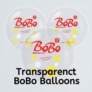 50 Pop Balloons Clear Bubble Balloons Happy Birthday Inflatable Balloons of Various Sizes Birthday Wedding Party Decorations