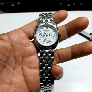 Đồng hồ Nhật nam tay nhỏ 6kim Rayard RY có lịch size ngang 34mm -đã qua sử dụng.