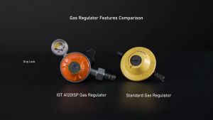 IGT A1201S Gas Regulator With Safety Lock Sirim Approved with EFV System