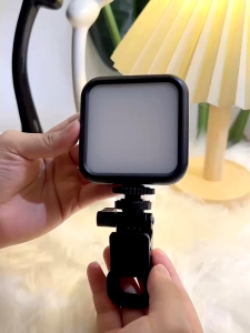 Đèn Led Mini Siêu Sáng Cầm Tay 6500K hỗ trợ Ánh Sáng cho Quay Video Chụp Ảnh Livestream Quay Vlog