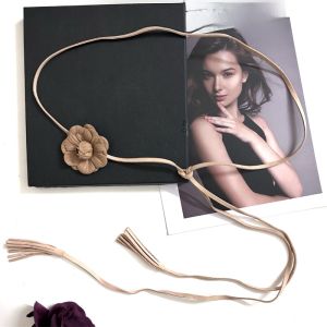 Hoa Cổ Điển Dây Xích Eo Nữ Thời Trang Cao Cấp Váy Trang Trí Thon Gọn Vòng Eo Dây Thời Trang Thắt Lưng Phong Cách Hàn Quốc Đa Năng Thắt Lưng