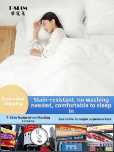 TSLIM | Disposable Sleeping Bag Bed Sheet Set for Single and Double Beds Travel Set