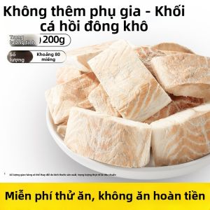 ZHUCHONG | Thức Ăn Trữ Đông Từ Cá Tuyết Dầu Cá Làm Sạch Răng Cho Thú Cưng