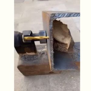 Set Mata Bor & Tapper HSS 6PCS untuk Drilling dan Tap Set - Warna Gold