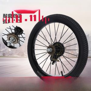 Kids Bicycle Wheel Assembly 1214/16/18/20-Inch Bicycle Front and Rear Wheel Rims Sets of Stroller Tires
