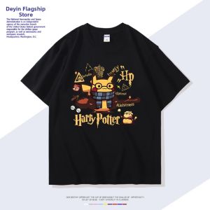 DIEYIN | Cotton Short Sleeve Large Size T-shirt