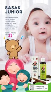 minyak sasak junior 100 ml /minyak sasak balita