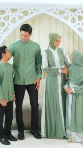 SARIMBIT LUBI 2025 ERNAWA FAMILY SAGE TERBARU GAMIS DAN KOKO KELUARGA LEBARAN KEKINIAN PREMIUM TERMURAHHH