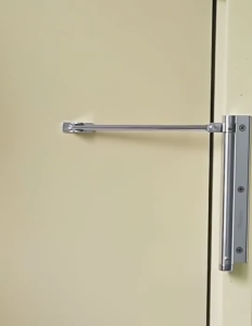 （Fast Delivery）Stainless Steel Automatic Door Closer Silver/Black Silent Self Closing Door Lock