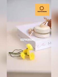 KW Jewelry Packaging Box PU Leather Simple Portable Mini Travel