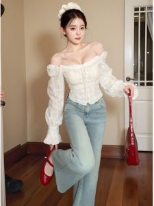 CHANGTONG | Youthful Stylish Fitted Blouse