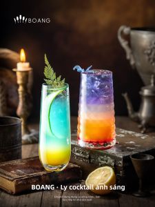 BOANG | Decorative Long Drink Cocktails Glass