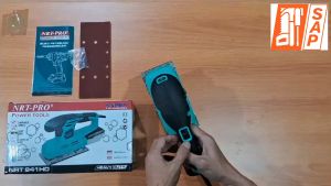 NRT-PRO 941HD Mesin Amplas Kayu Finishing Electric Sander Orbital 941 HD