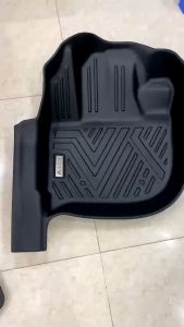 Thảm lót sàn NHỰA 5D xe Honda City 2015- 2023 2024 đúc nguyên khối - 3 tấm/bộ dễ vệ sinh lau rửa