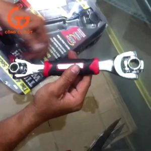 Cờ lê 8 đầu xoay Cờ lê đa năng 8 trong 1 Thép CRV cao cấp