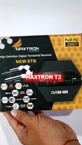 Set Top Box DVB-T2-01/02 TV Digital Receiver Penerima Siaran Full HD/ STB Wifi MAXTRON