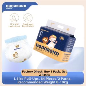 DODOBOND | Ultra-thin Breathable Baby Diapers Pull-ups XL