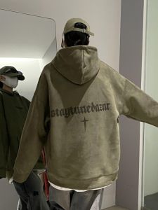 เสื้อสเวตเตอร์คอวีผ้าขนสัตว์แบบหลวมๆ สำหรับผู้หญิงในฤดูใบไม้ผลิปี 2025 สไตล์ลำลอง ทรงหลวม ทรงหลวม แขนยาว ปกติ