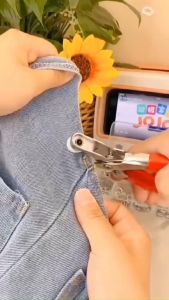 Kìm Kềm Bấm Cúc Vành Cúc Sắt Bấm Cúc Quần Áo - Kìm Bấm Khuy Tiện Lợi Dễ Sử Dụng Tại Nhà