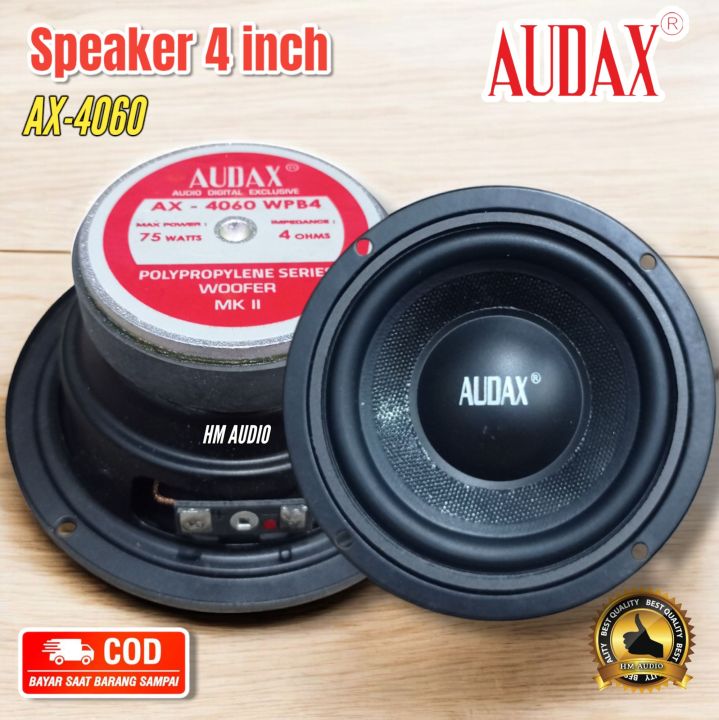 Speaker 4 inch Audax Ax-4060 Original