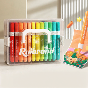 QITE | Water-based Washable Non-toxic Flashy Colored Pencils