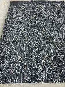 Bahan tile payet italy full batu suaroskin. Harga per setengah meter.