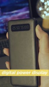 PowerBank Fast Charging Power Bank 10000mAh Dual USB 2.1A Senter multifungsi with Flashlight LED